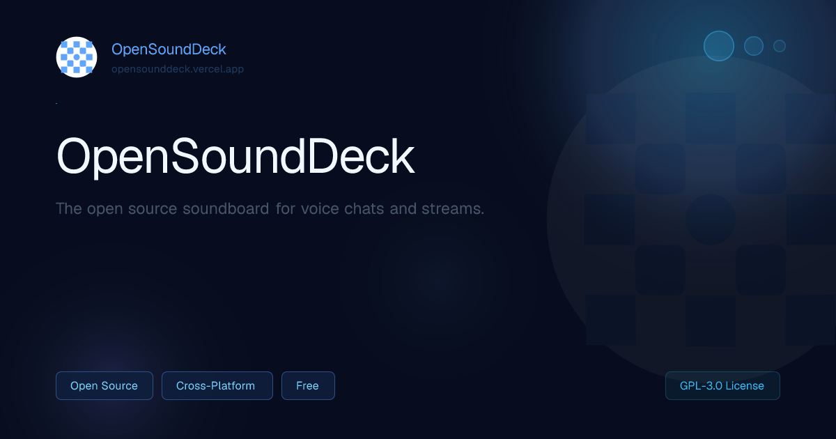 Download — OpenSoundDeck — OpenSoundDeck